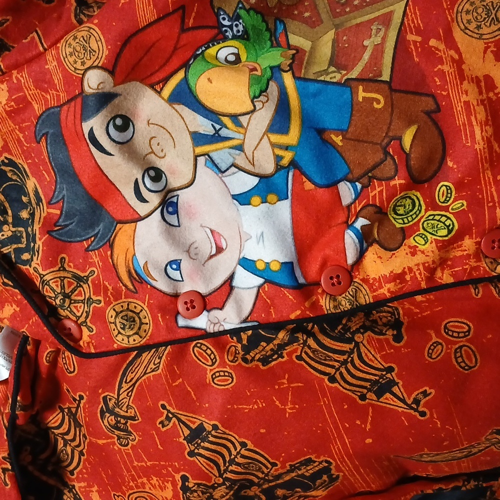 Disney Jake and The Neverland Pirates Pajama Set ..4T - Picture 4 of 4